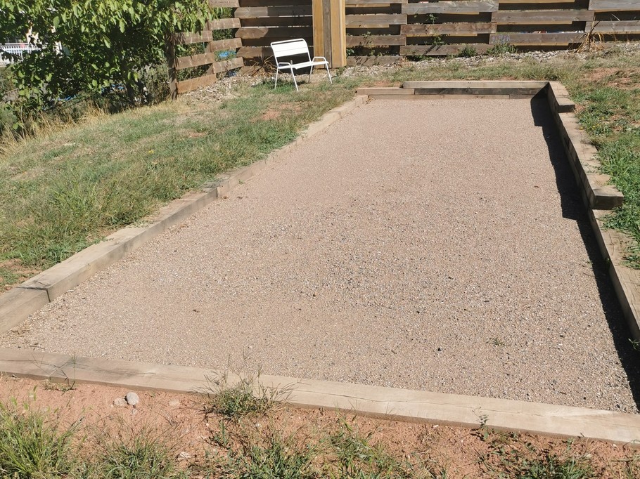 Terrain de pétanque