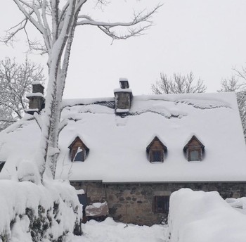 arrivée à la maison.