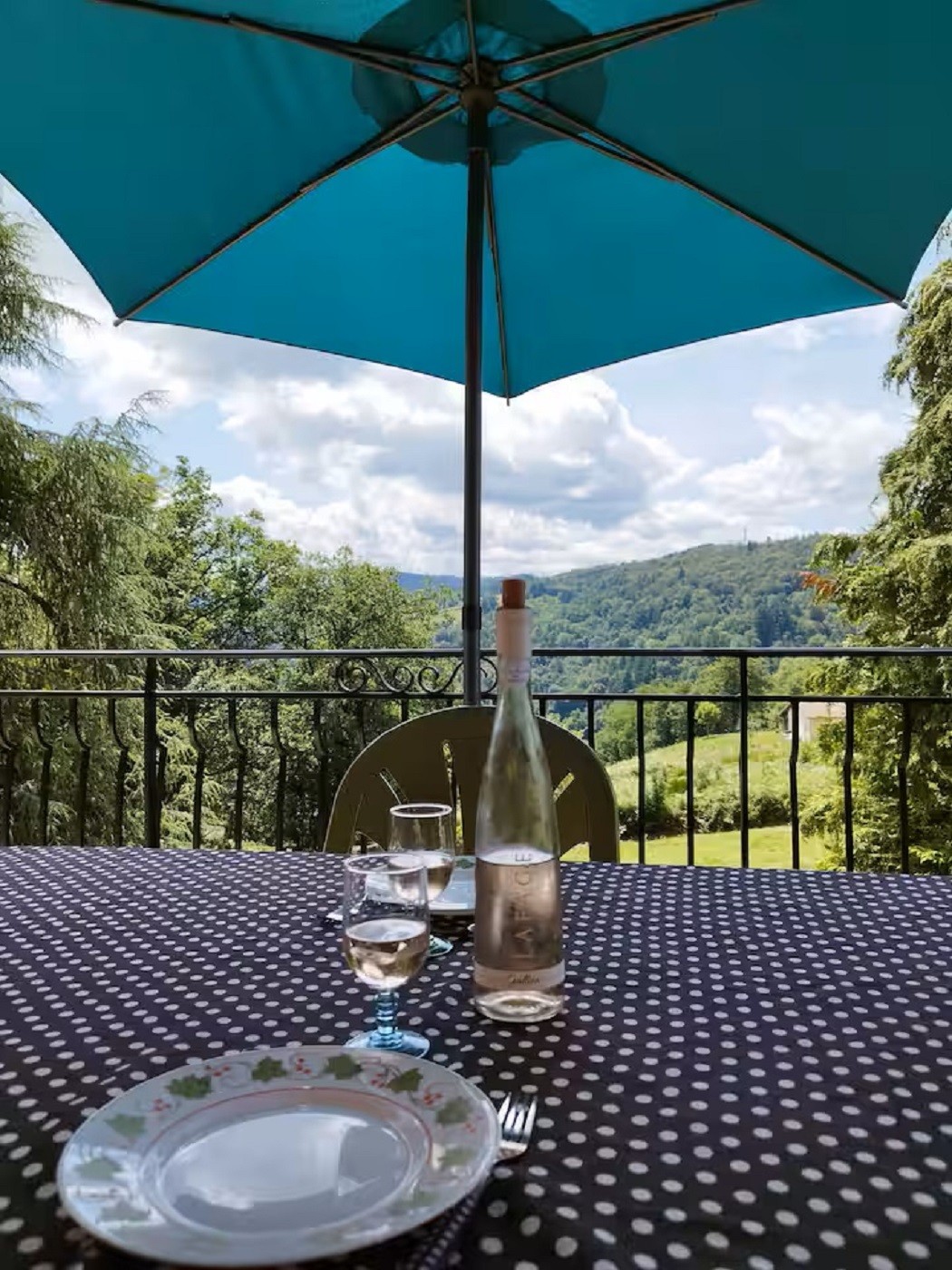 "Chez Cécile" - Olliergues -  Terrasse