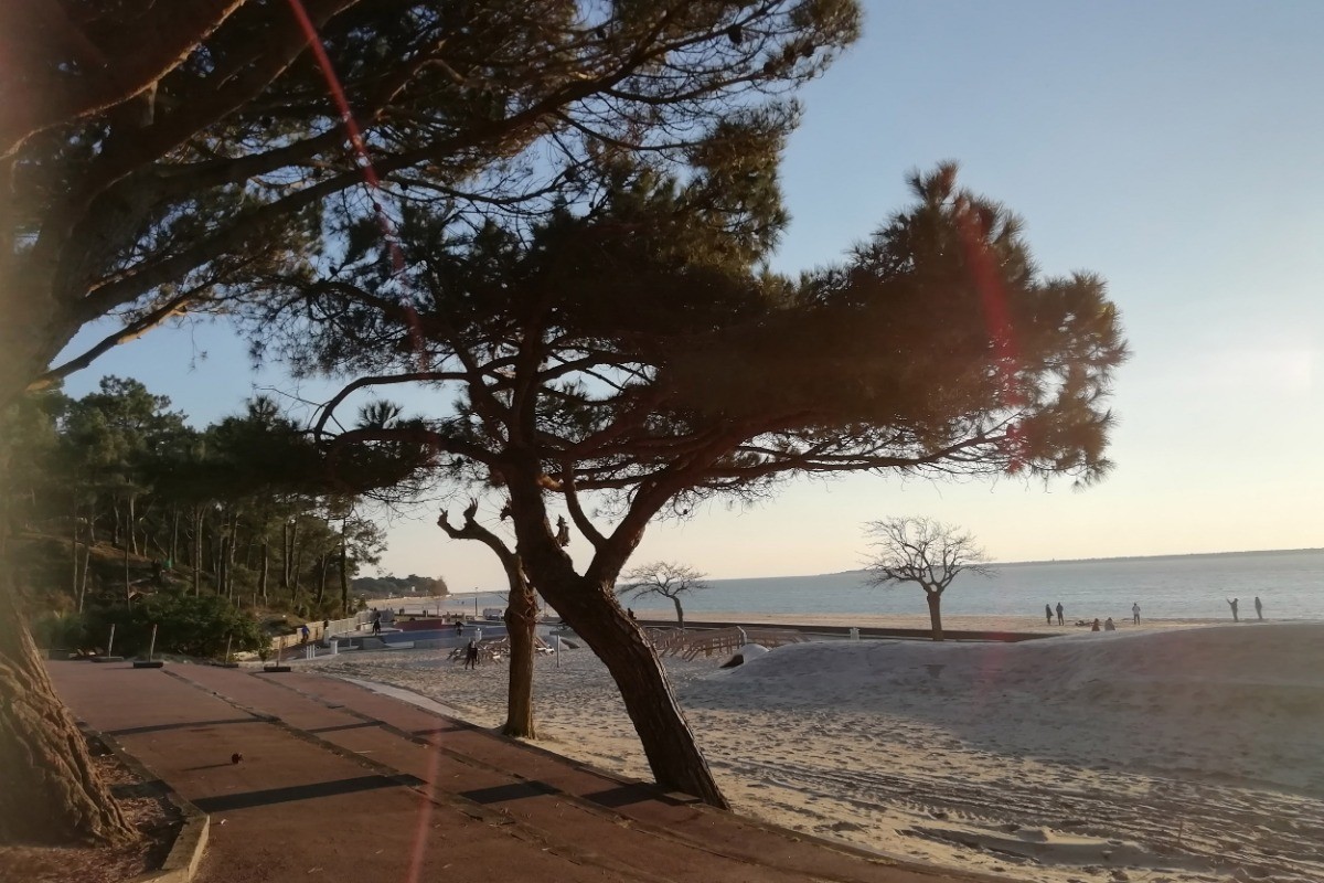 la plage Pereire à 5mn à pied