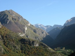Le point de vue depuis le gite
