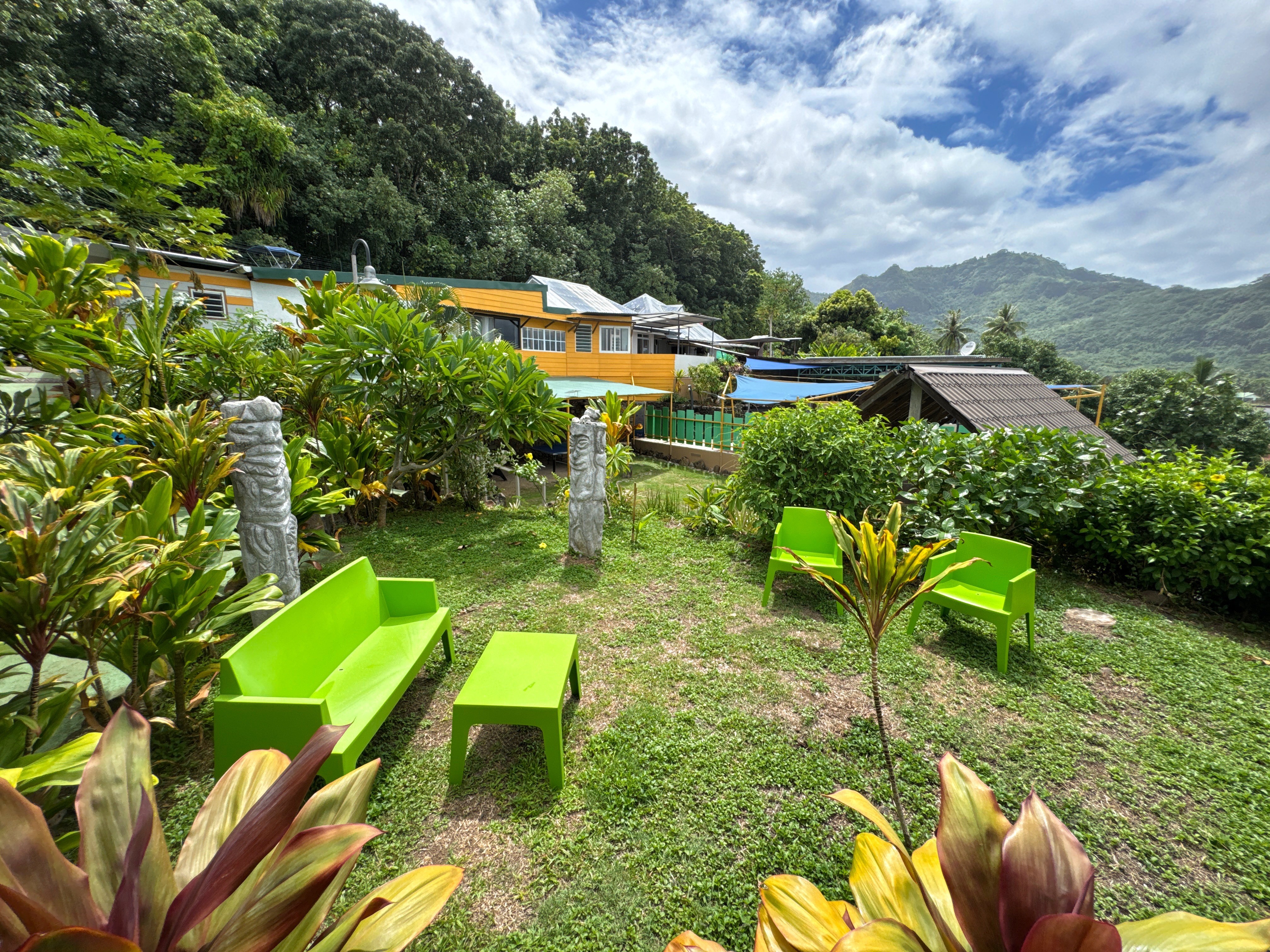 jardin zone fumeur avec wifi