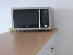 the kitchen area with its equipment