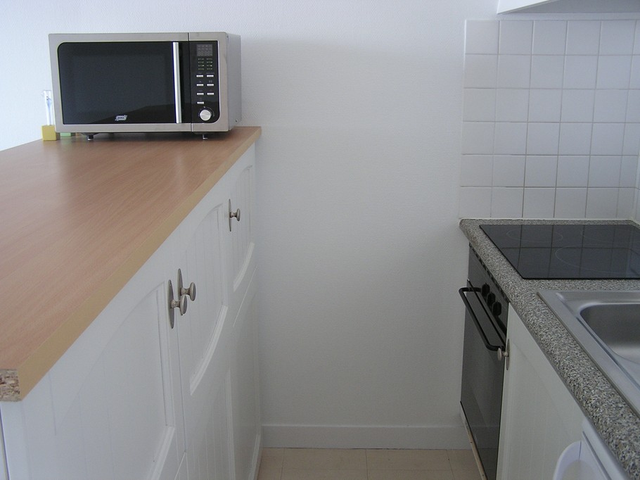 the kitchen area with its equipment