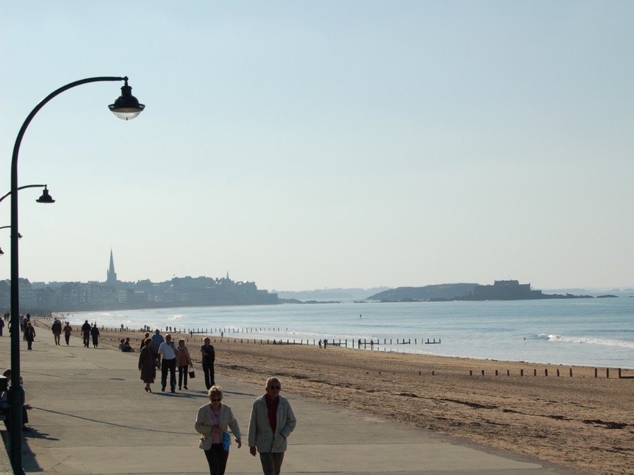 La plage du Sillon à deux pas de l'appartement.
Crédits photos : ADT 35 GUERIN-Tiphaine
