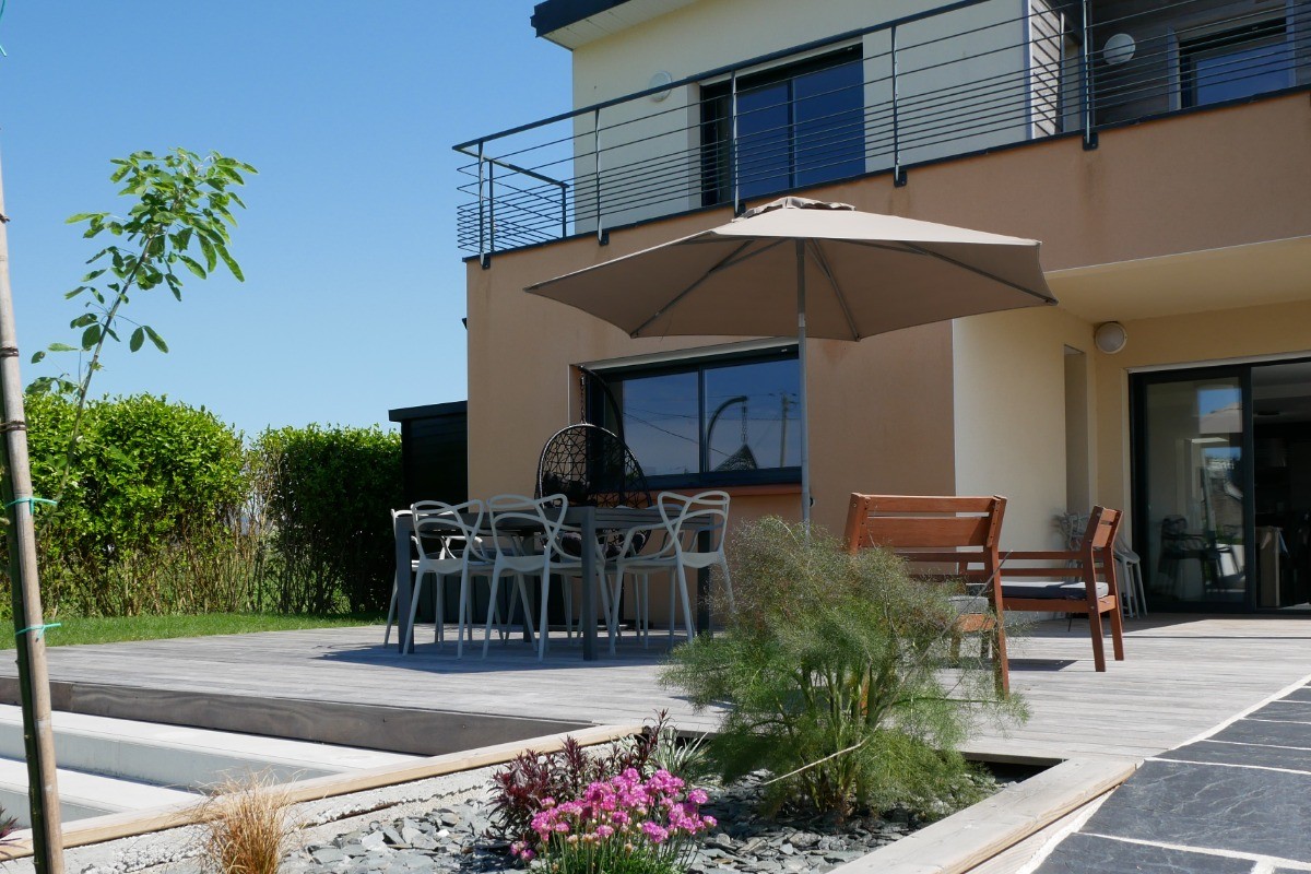 Une des terrasses