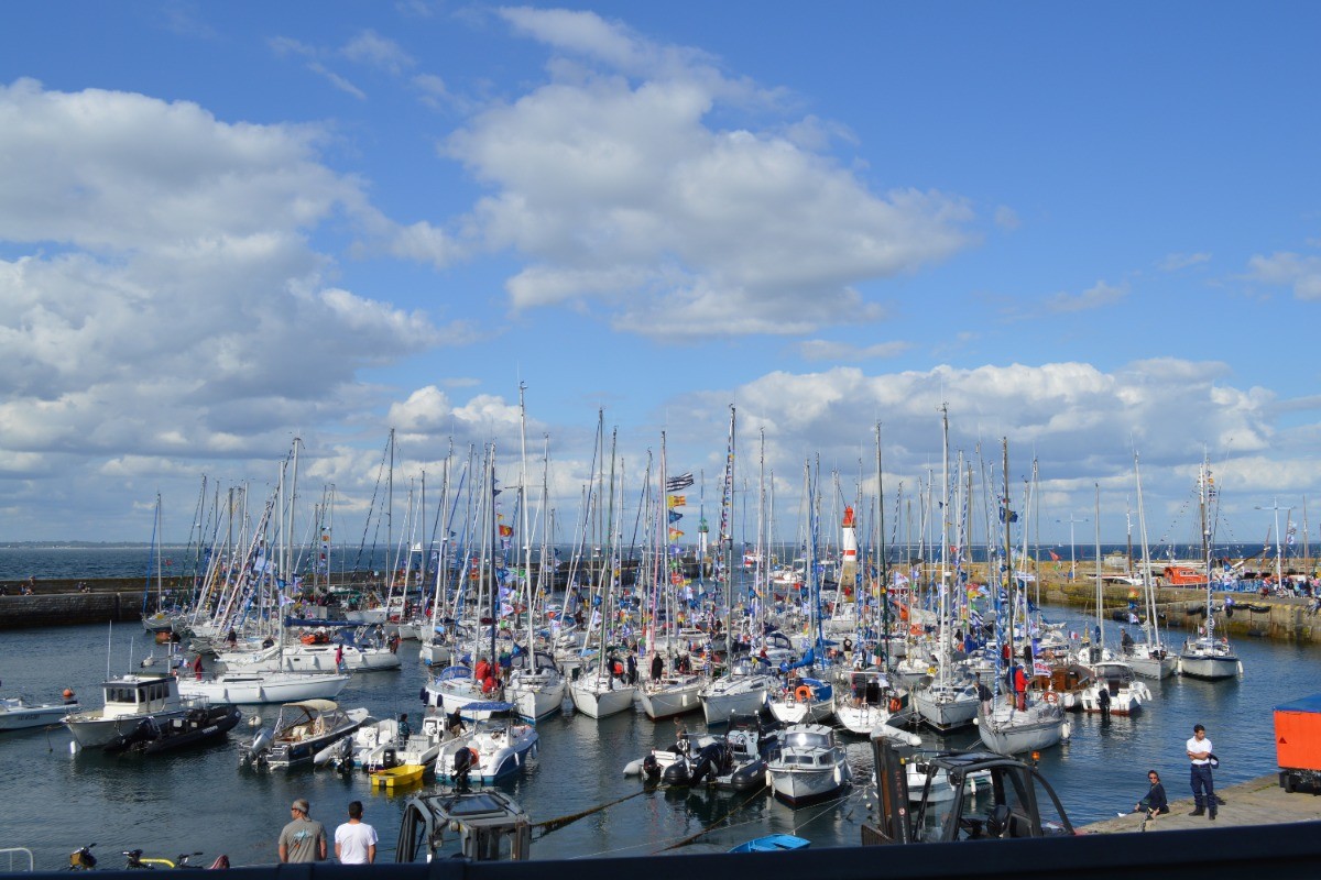 Port Tudy en été