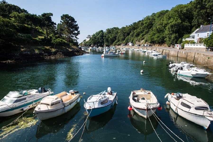Le Port de Brigneau à Moelan sur mer