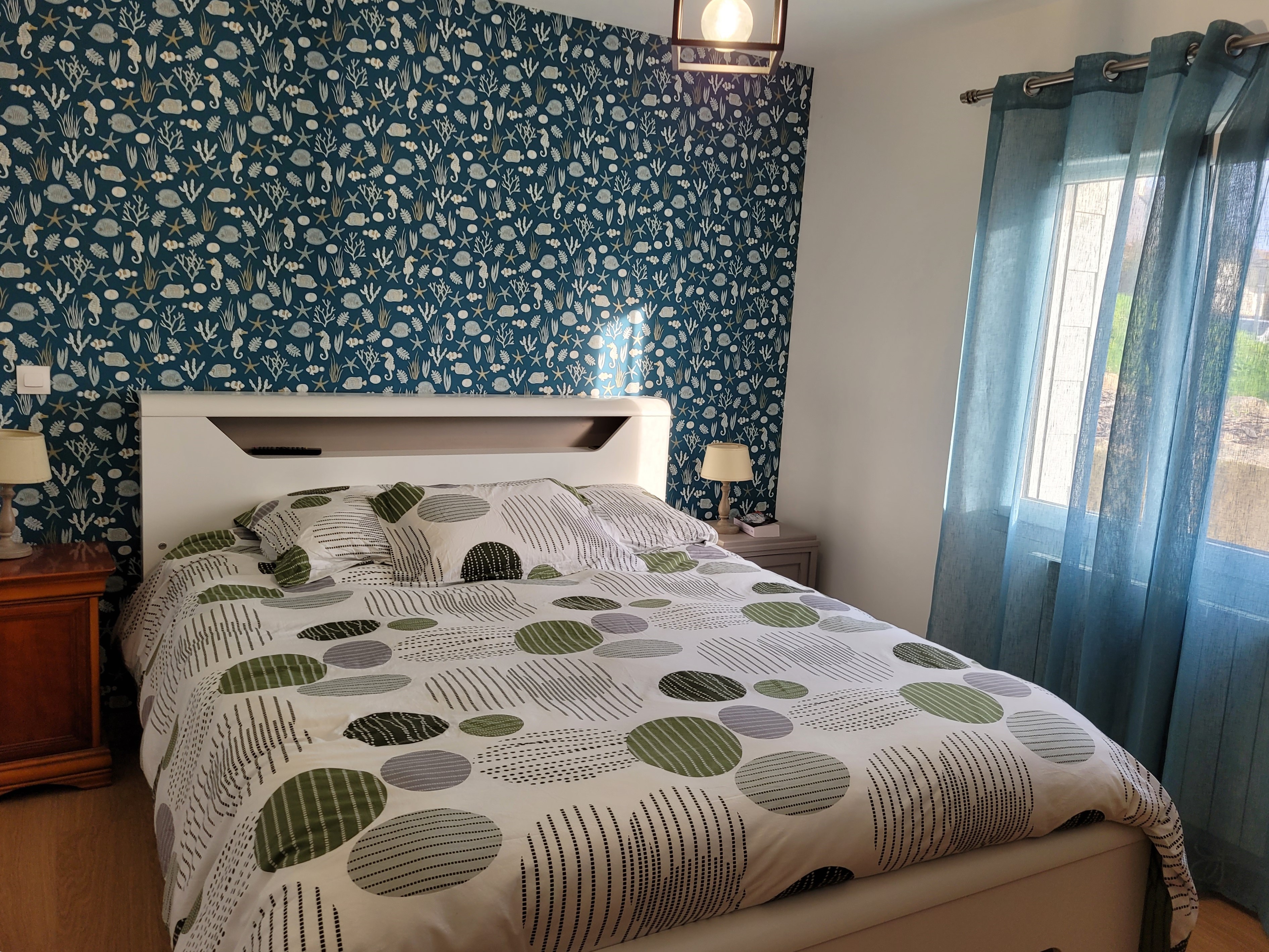 Chambre rdc lit 160