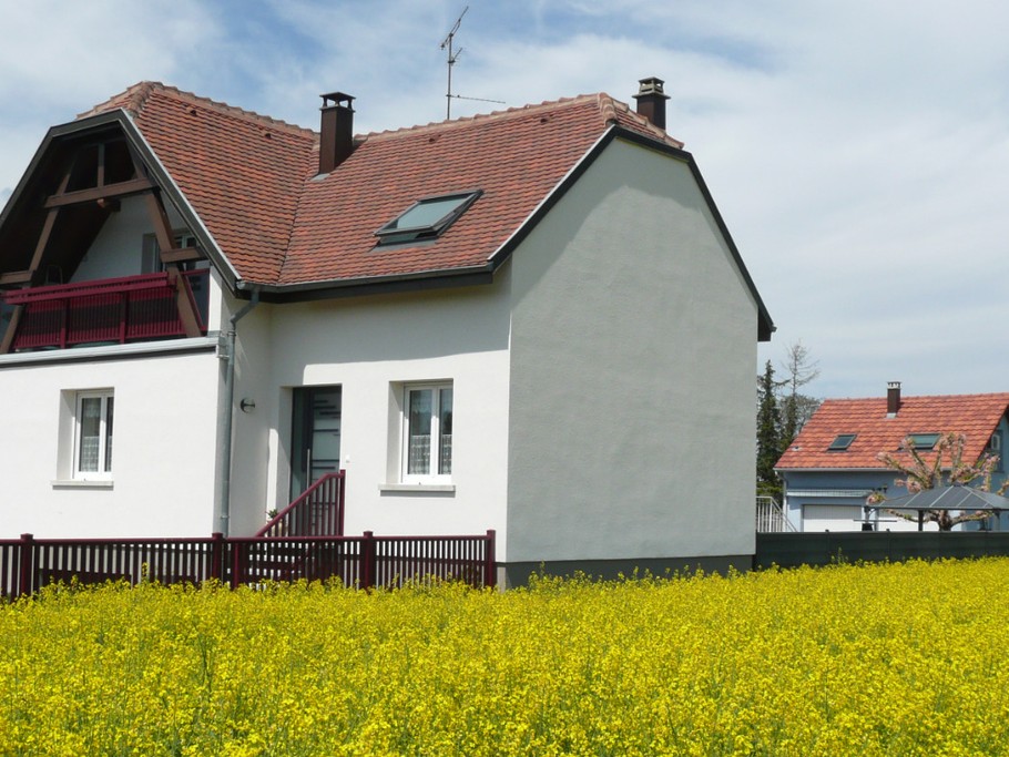 Le gîte indépendant dans la cour du propriétaire