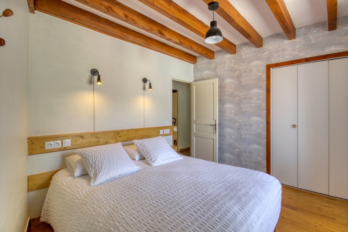 Chambre double : 1 lit 2 pers.