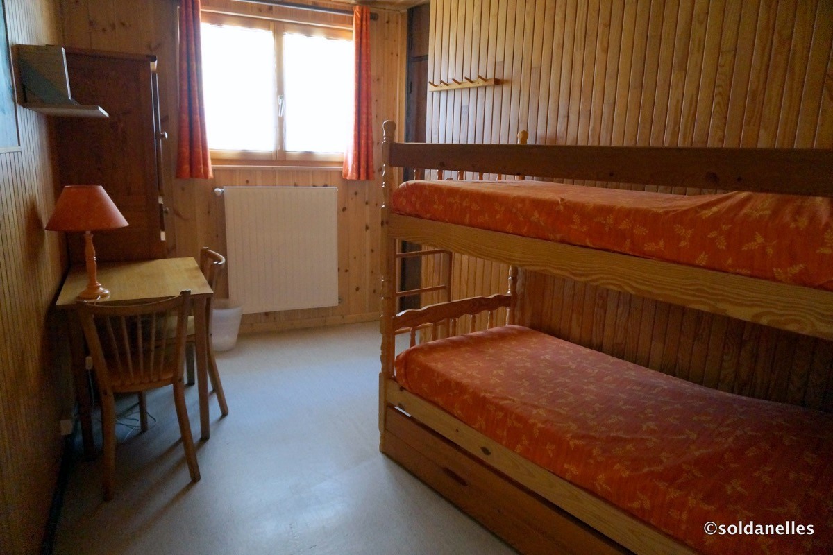chambre à lits superposés