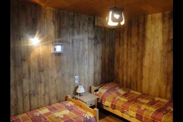 Chalet Ste Foy Tarentaise -  Chambre aux lits simples
