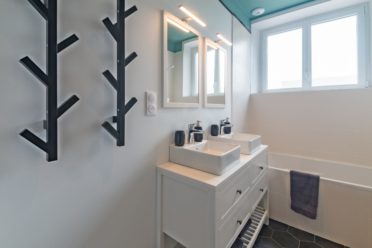 Etage: salle de bain