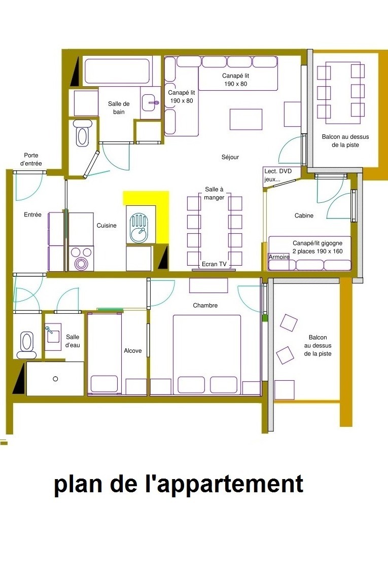 Plan appartement