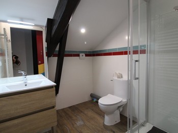 Salle d'eau avec wc - Chambre Tillie Anderson Docelles