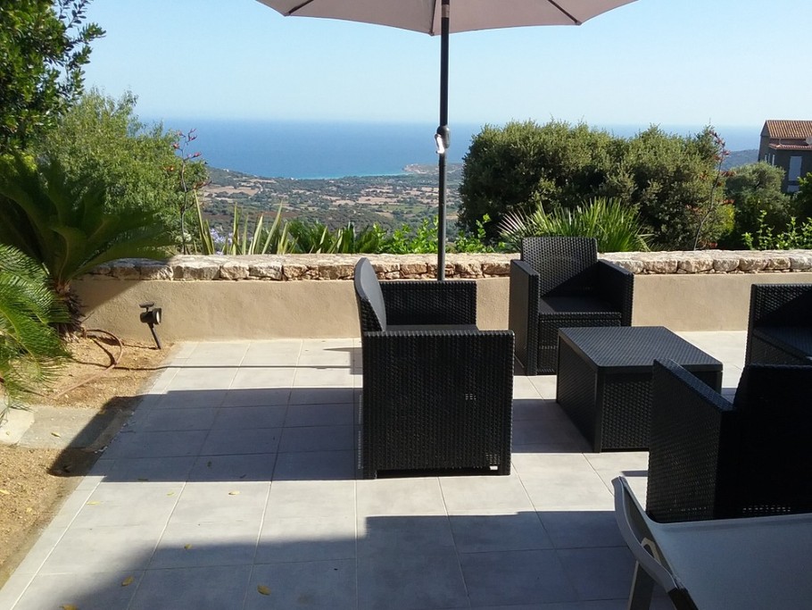 Terrasse decouverte panoramique