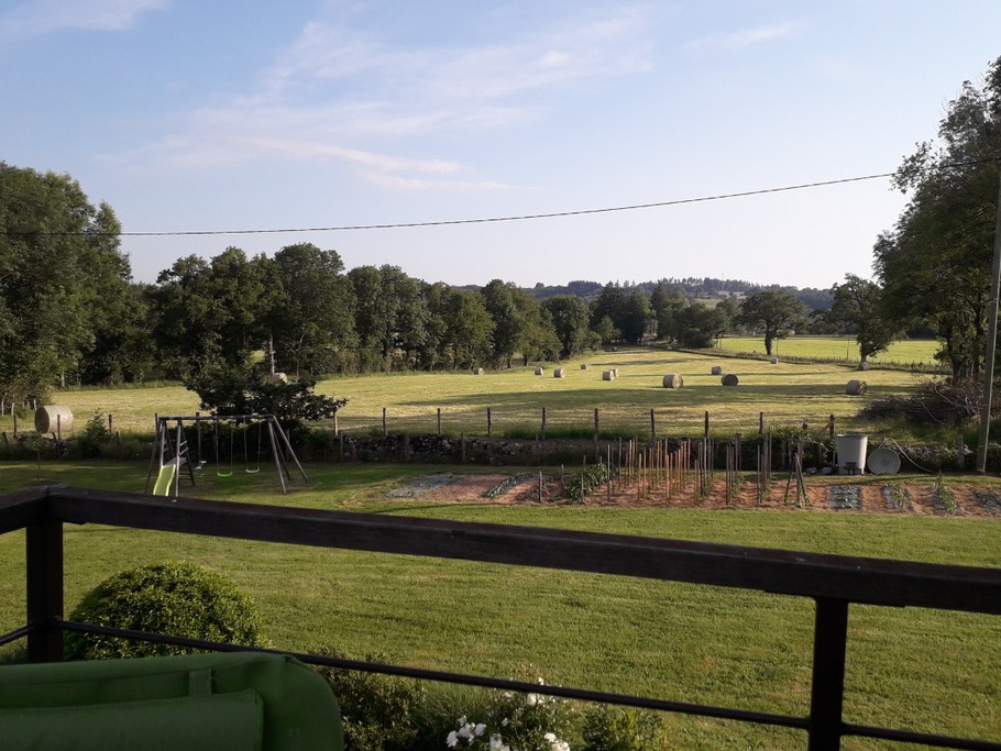 ici c'est la campagne, vue depuis les terrasses