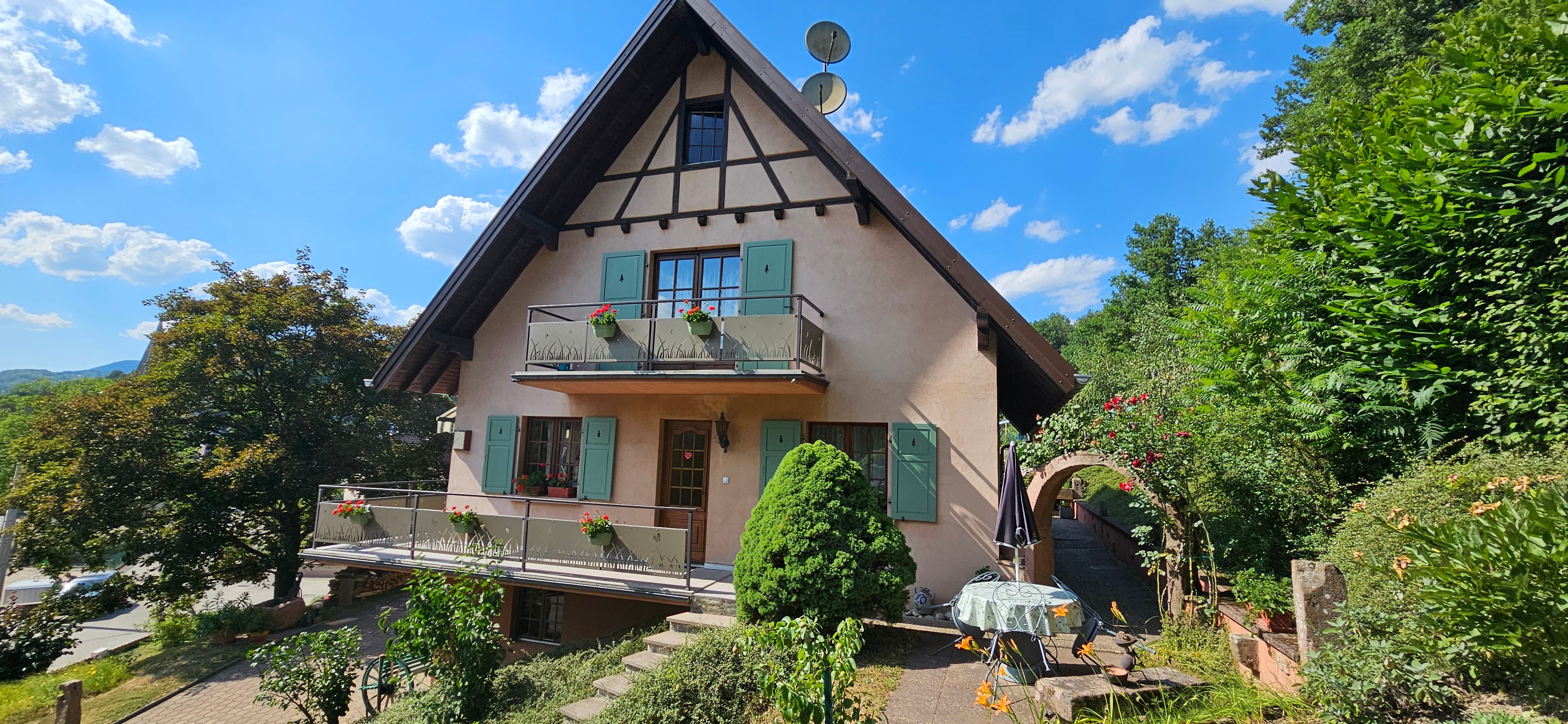 Maison et jardin