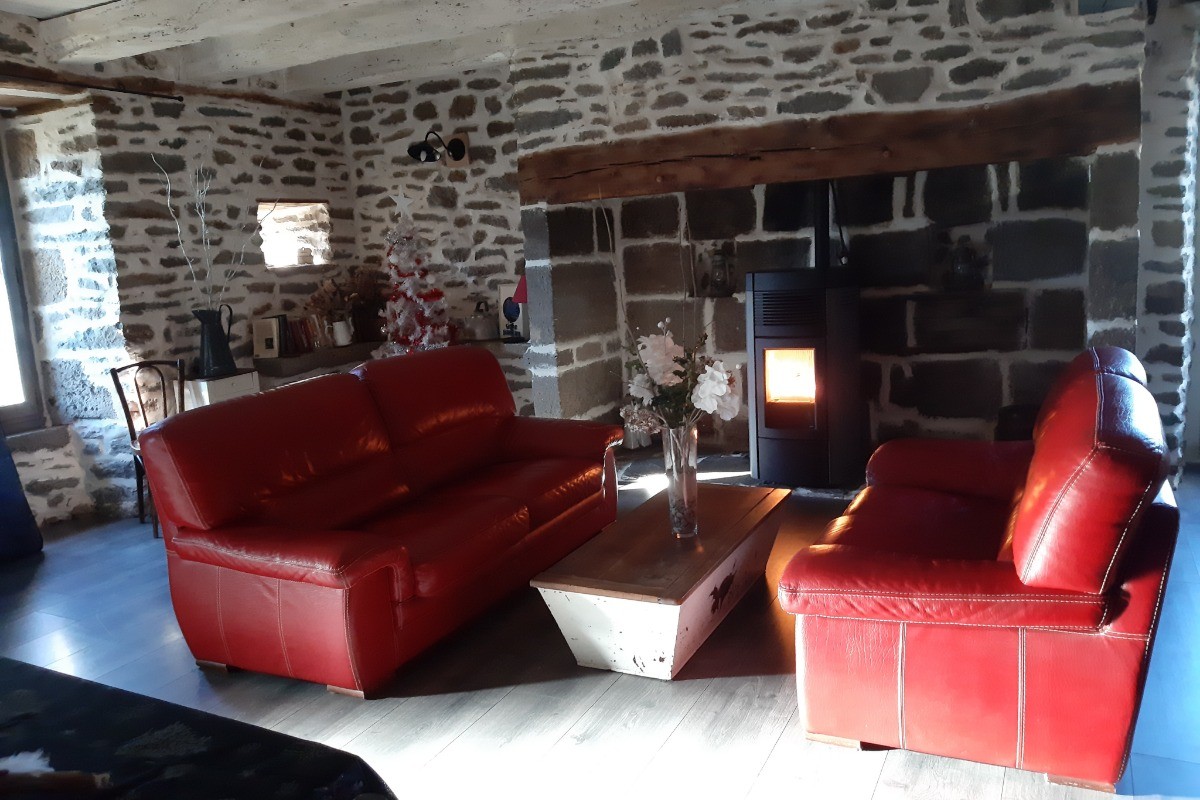 Salon cheminée
