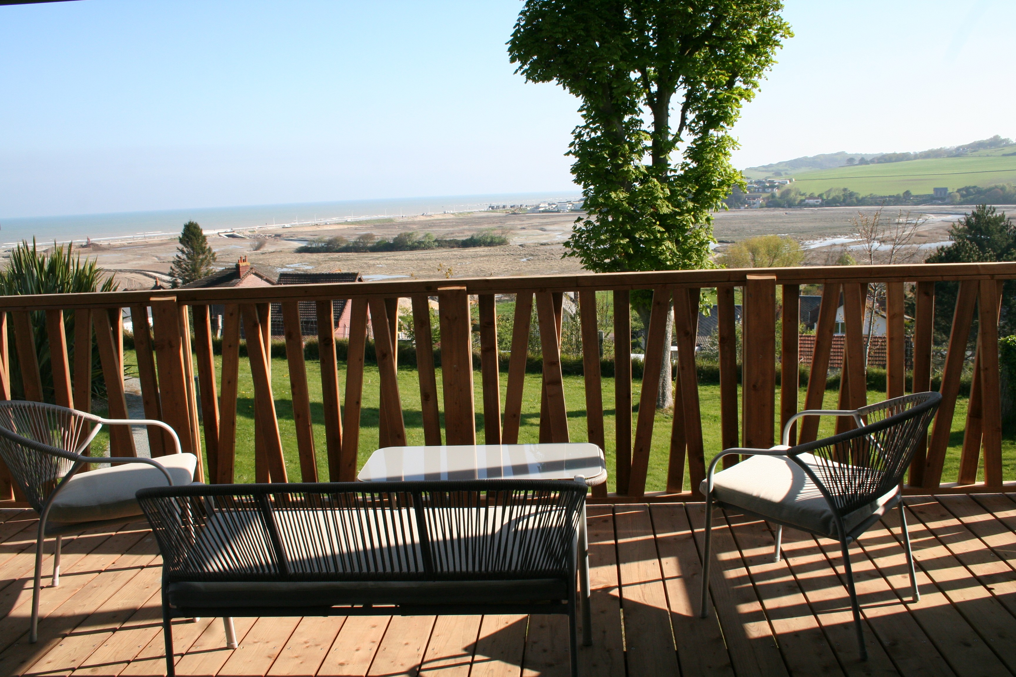 Terrace with sea view