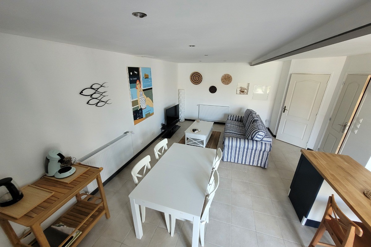 pièce de vie-La Grange Charentaise près de Chatelaillon et Fouras en Charente maritime