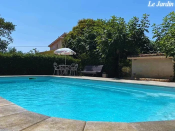 La piscine 9m x 4m / 1,50m hors marches