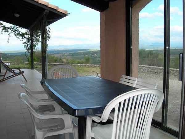 Véranda côté vallée