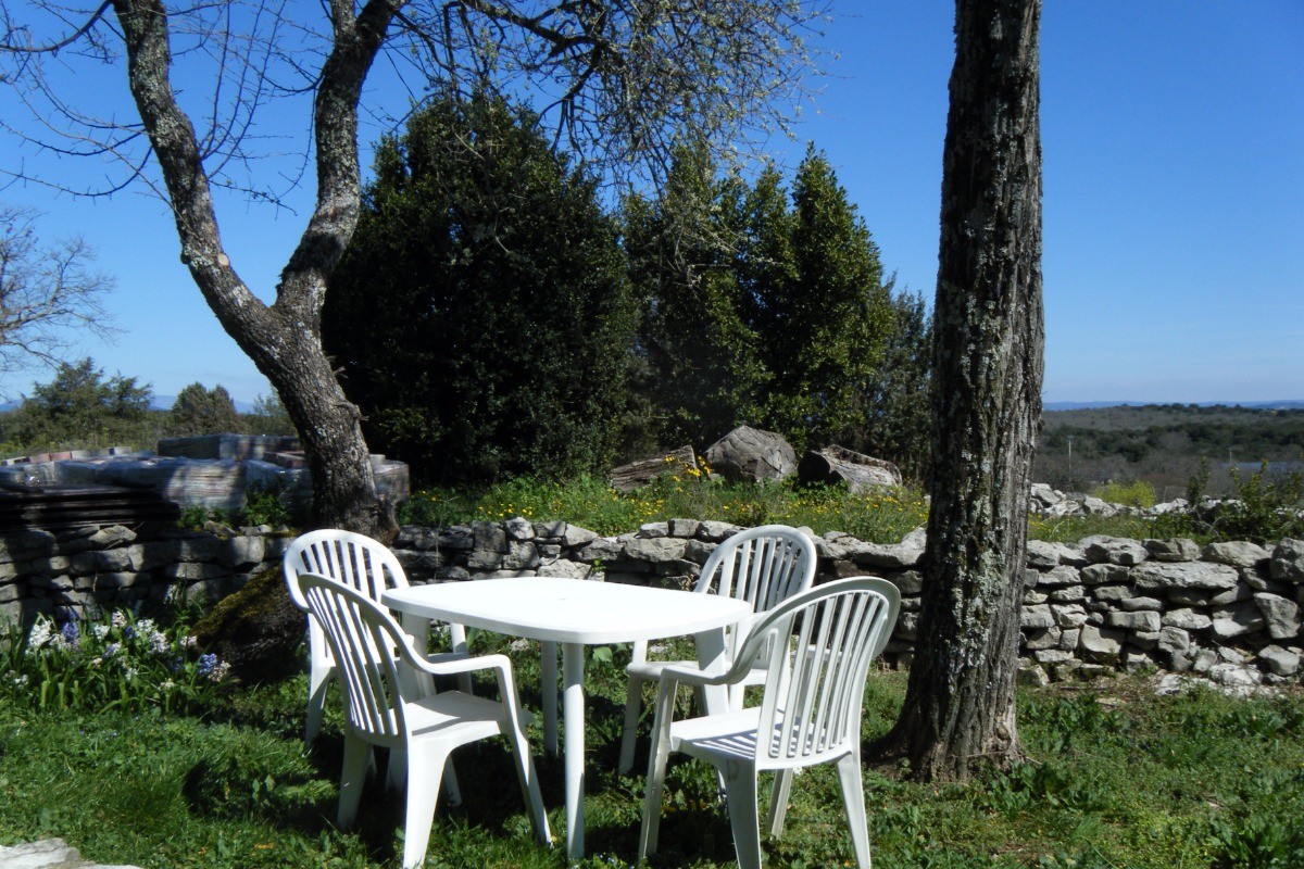 Le Piepassou - La terrasse privative