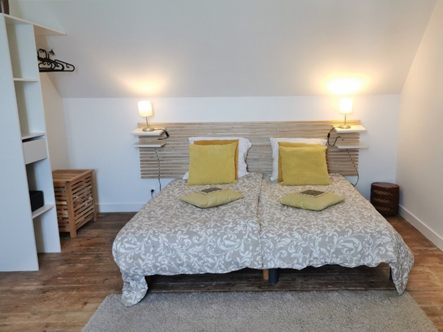 Etage 2 : Chambre 4 avec lit 160 x 200 (possibilité 2 lits 80)