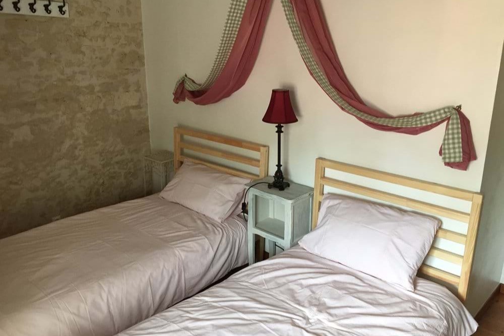 Chambre lits en 90