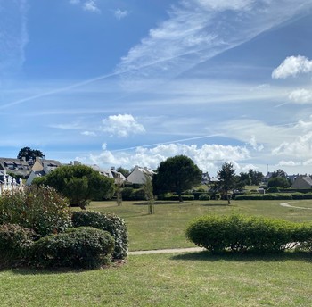 vue gauche depuis la terrasse