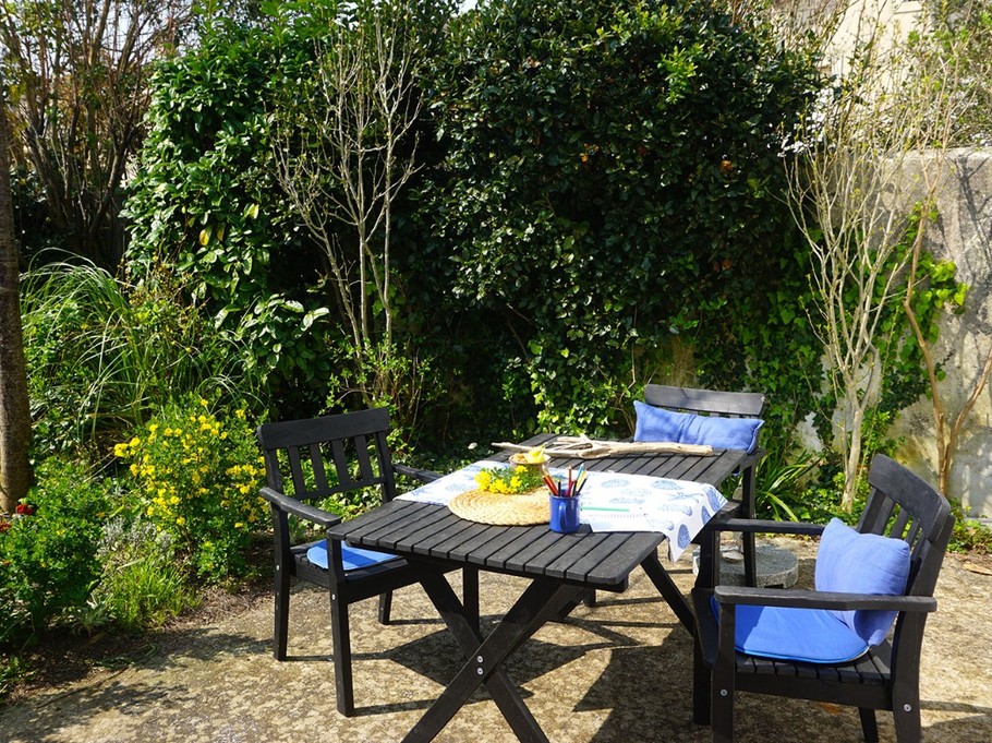 Après midi sur la terrasse