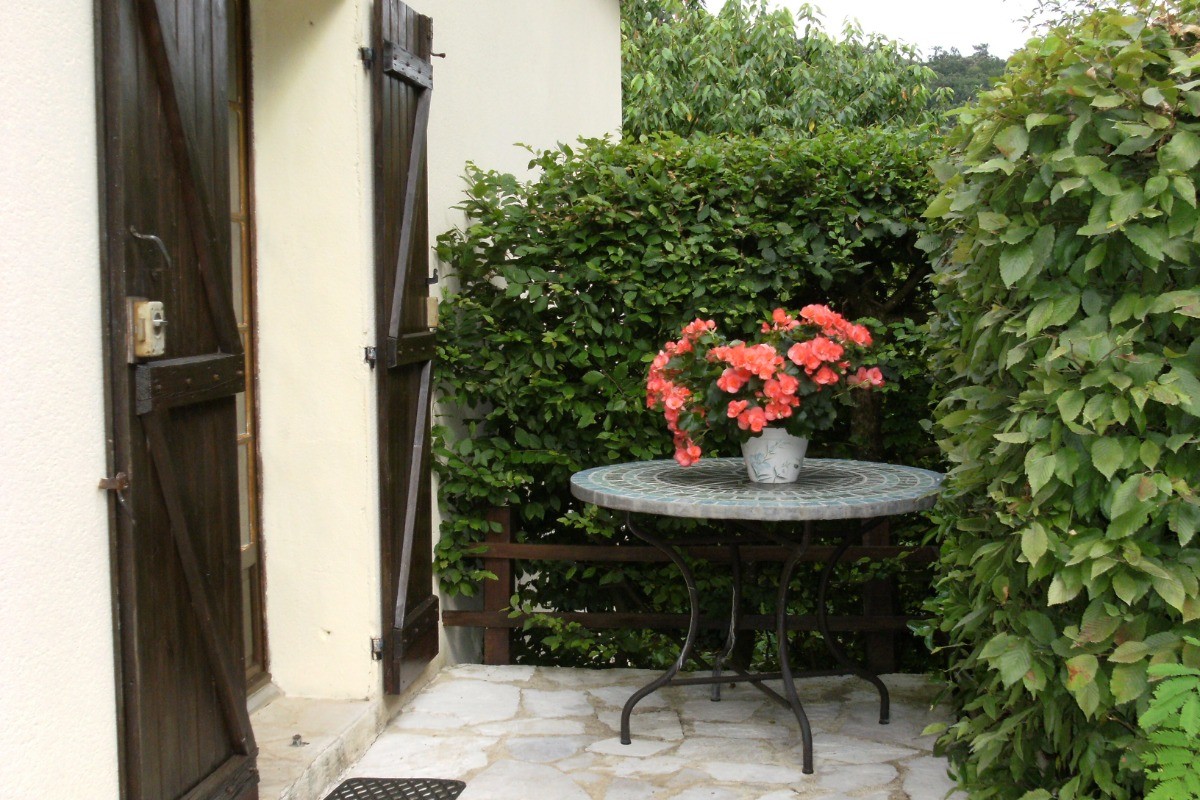 Terrasse Gîte la maison de Sarlat 24200 Sarlat la Canéda Clévacances
