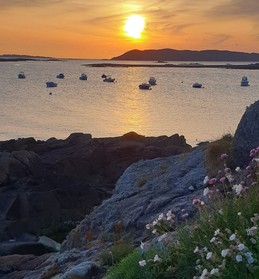Clévacances - MAISON POUR 4 PERSONNES IDÉALEMENT SITUÉE PRES DE LA MER entre PERROS- GUIREC ET PAIMPOL - COTES D'ARMOR - BRETAGNE - paysage secteur