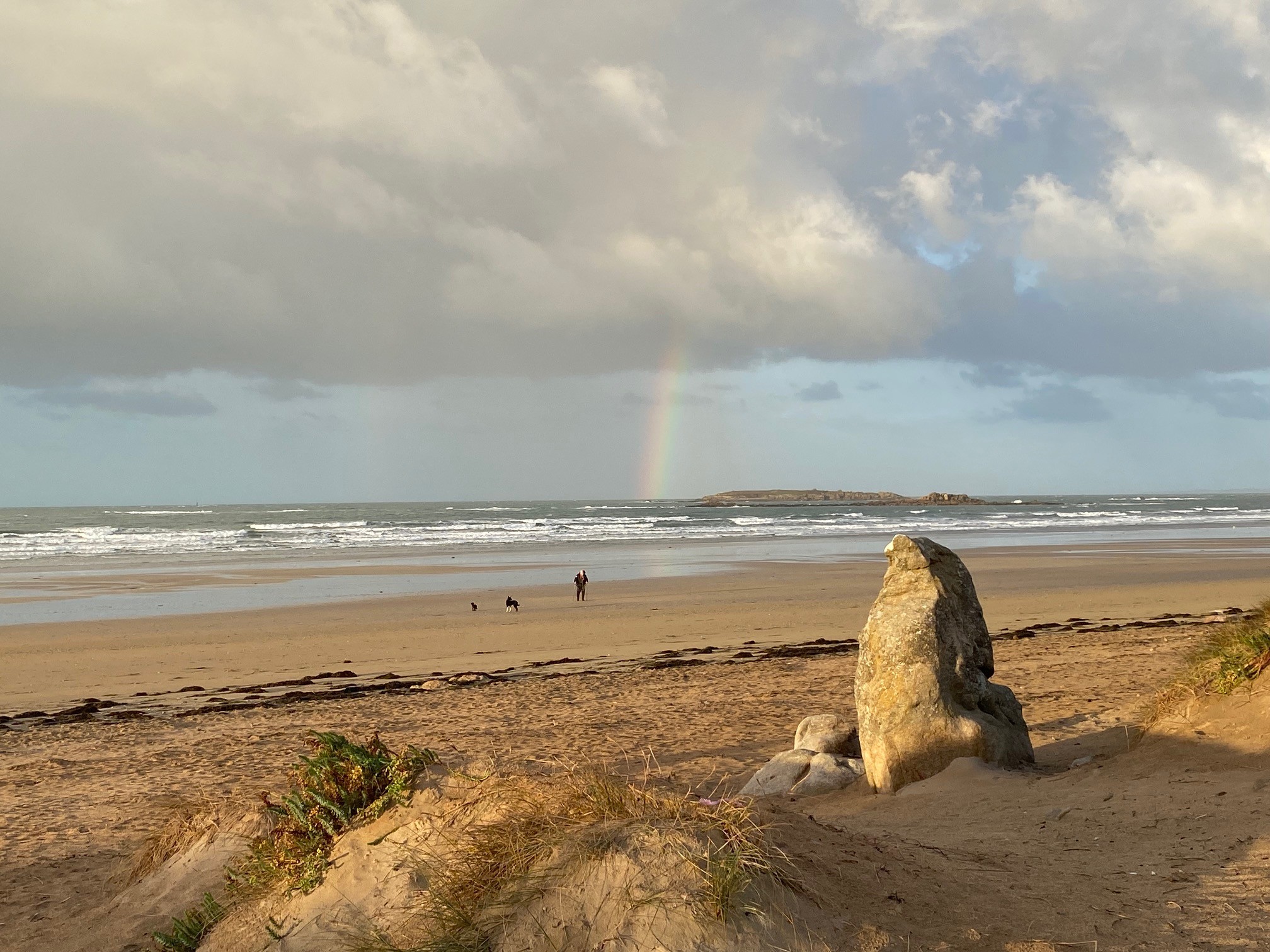 Erdeven Plage de Kerhillio le matin