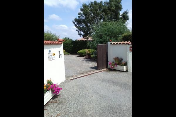entrée de la propriété