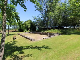 Terrain de pétanque - Gîte du Han à Saint-Remy, Vosges – Appartement nature, jardin, terrain pétanque