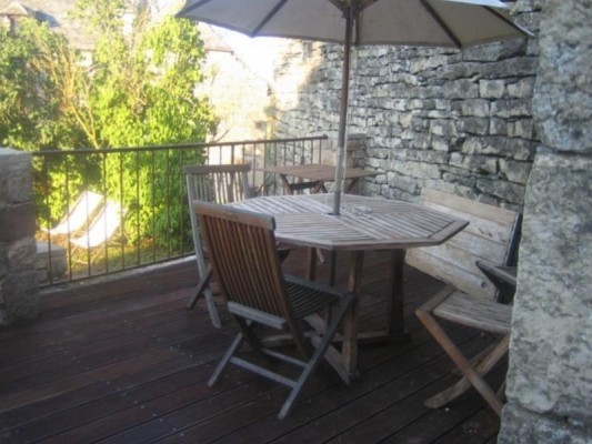 Gîte Rodelle - Les Twins de Marie - Terrasse