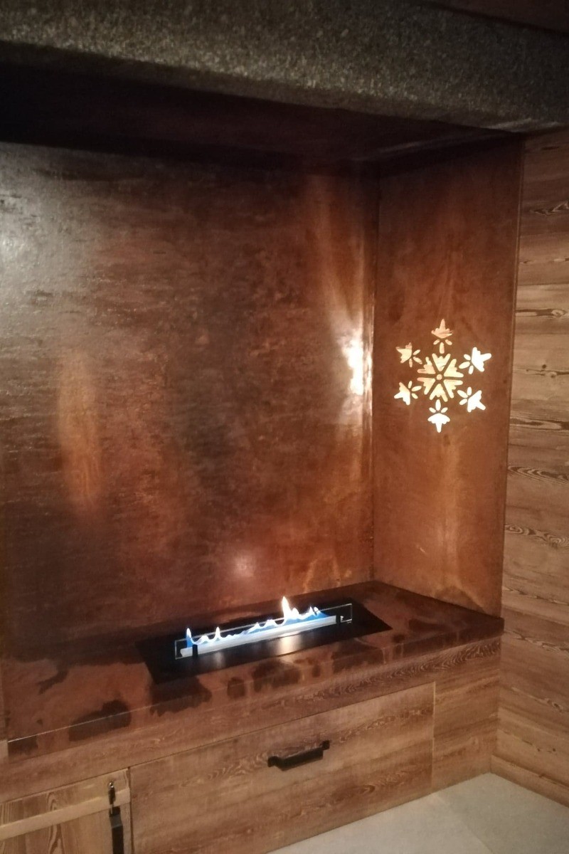 Cheminée à Éthanol