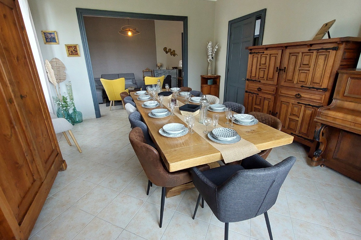 Grande salle à manger - Parfaite pour les repas en famille
