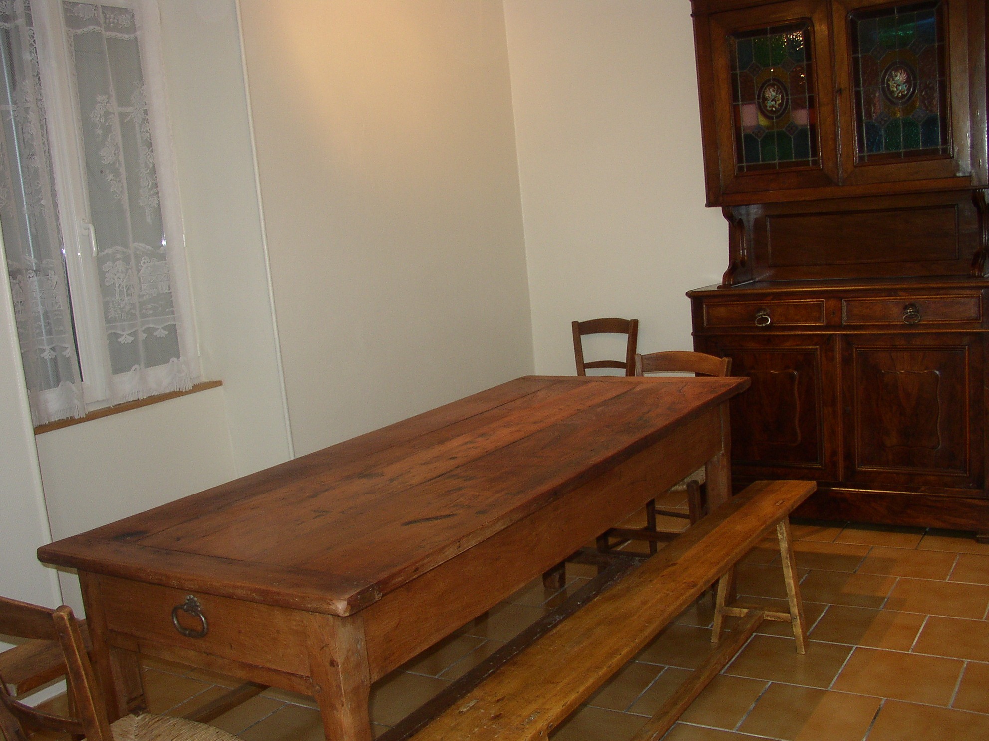 coin repas - La grande maison La Jarry pour 10 personnes - Palluaud - Charente