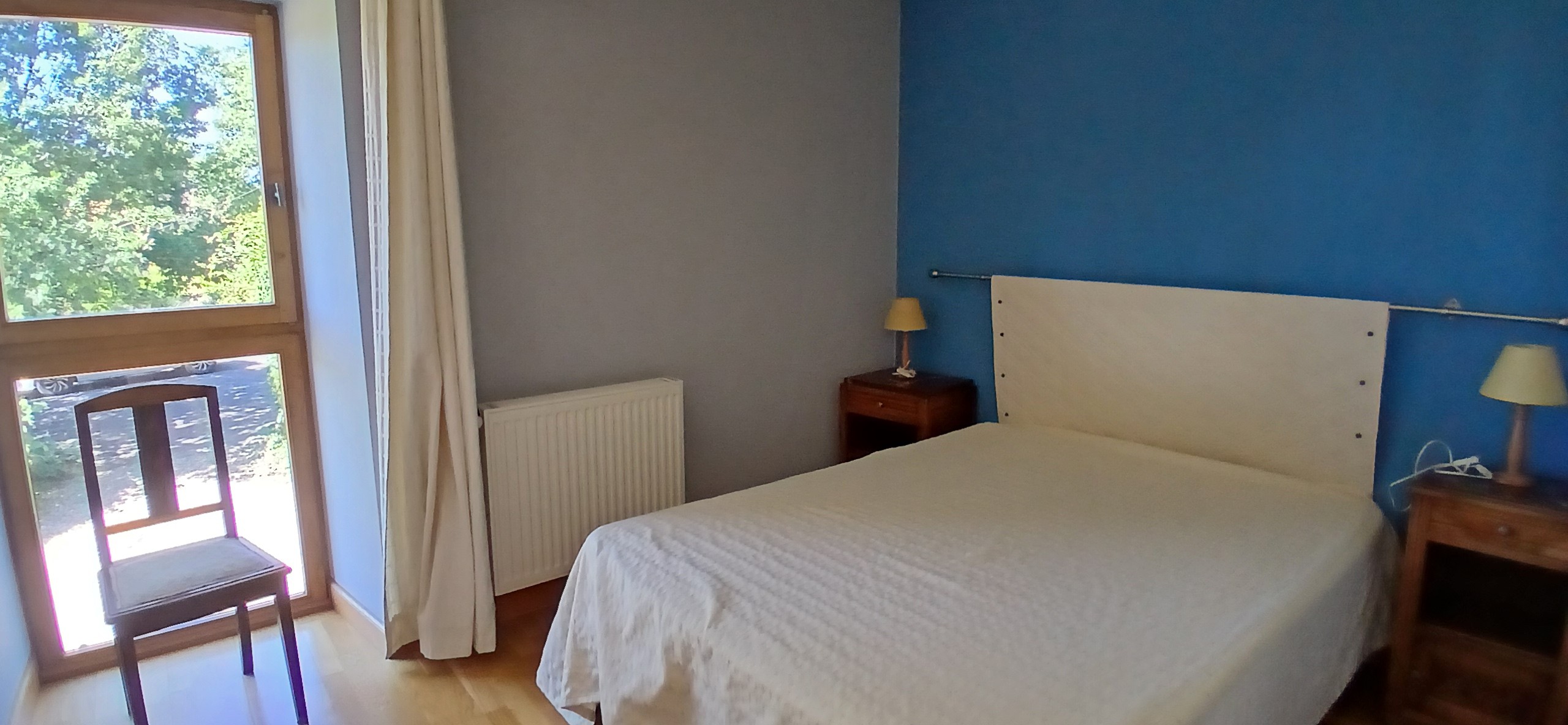 Gîte La Fourniale - Chambre lit double (1e étage)