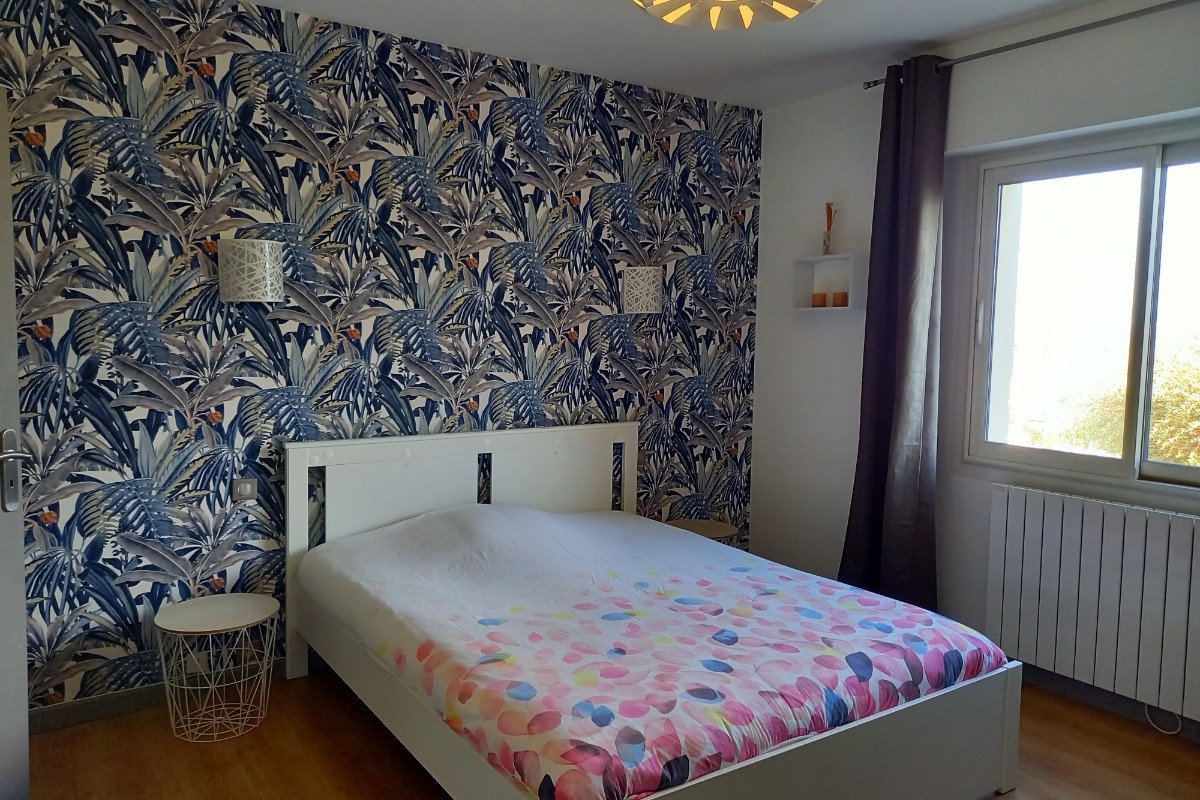 Clévacances - Location 10 personnes - chambre - Langueux - Maison avec jacuzzi