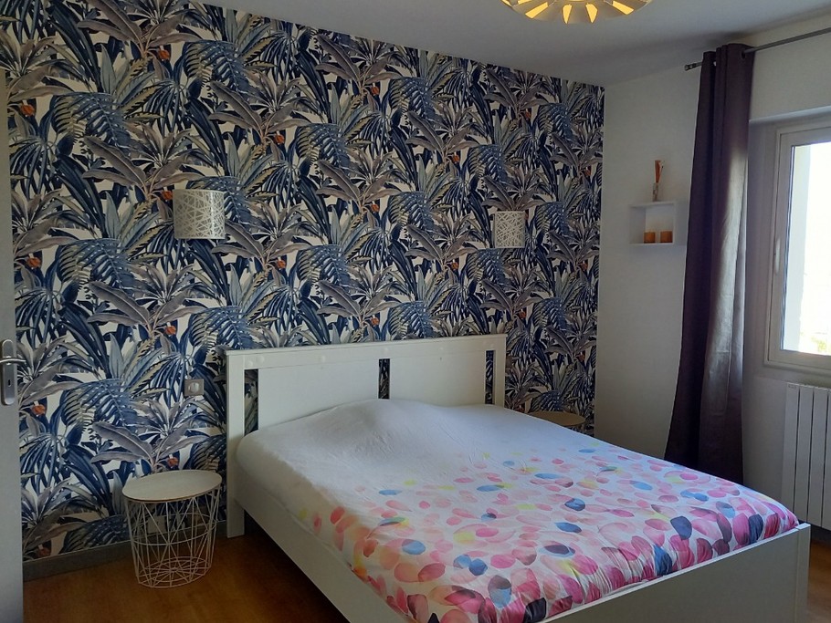 Clévacances - Location 10 personnes - chambre - Langueux - Maison avec jacuzzi