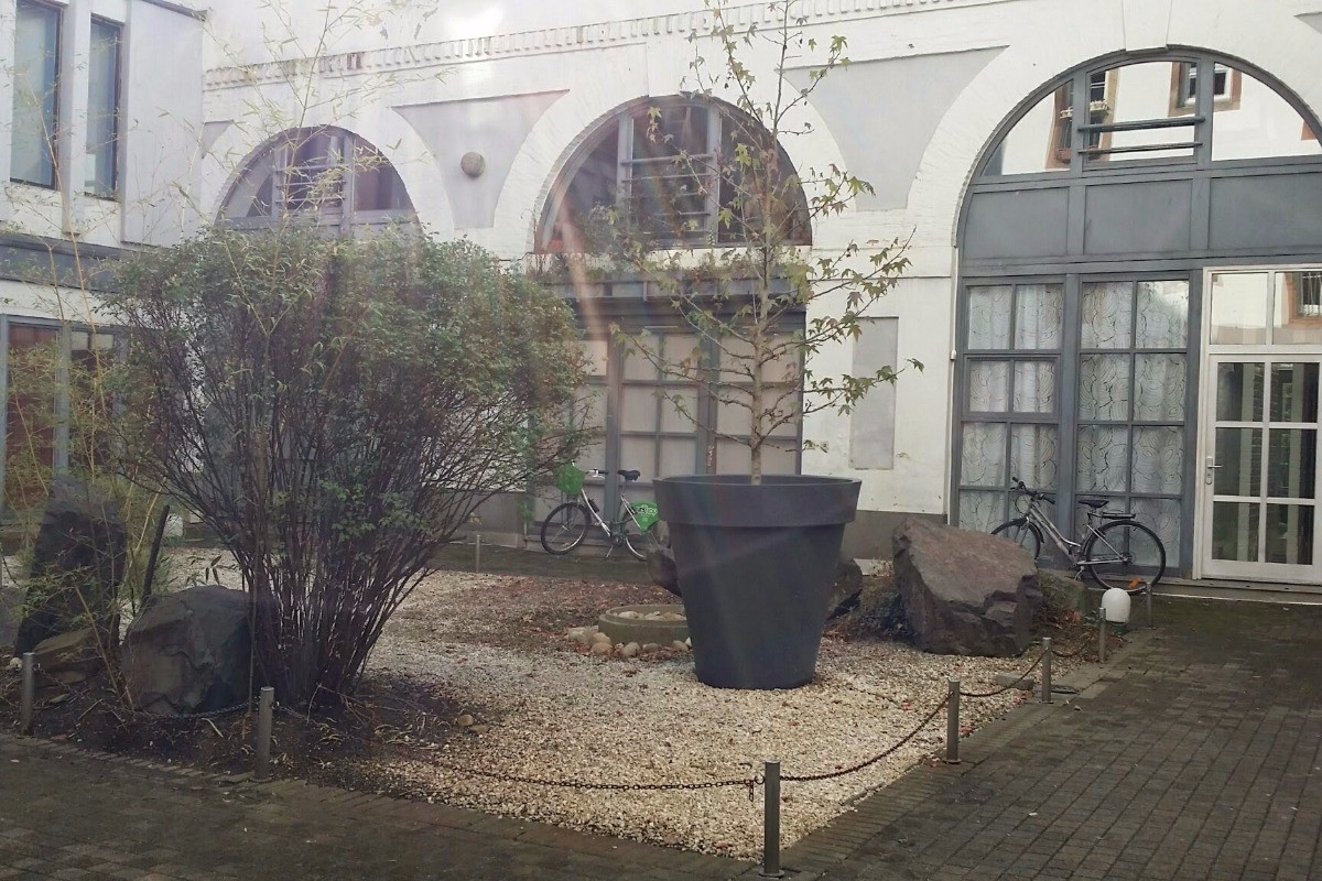 Studio donnant sur cour intérieure calme