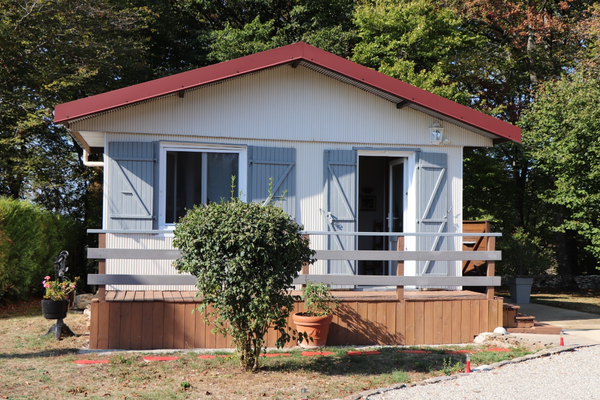Chalet depuis l'extérieur