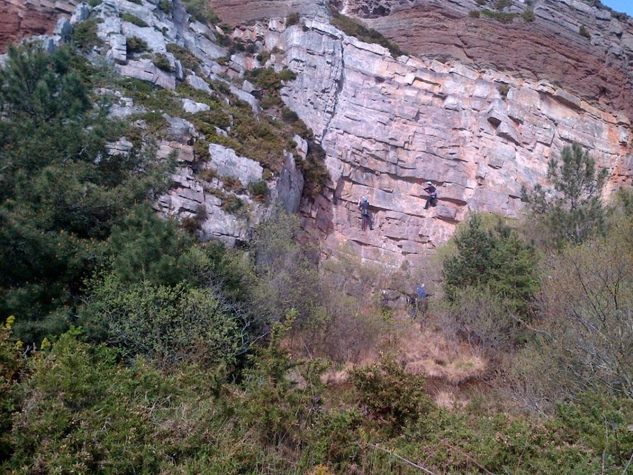Falaise escalade Erquy