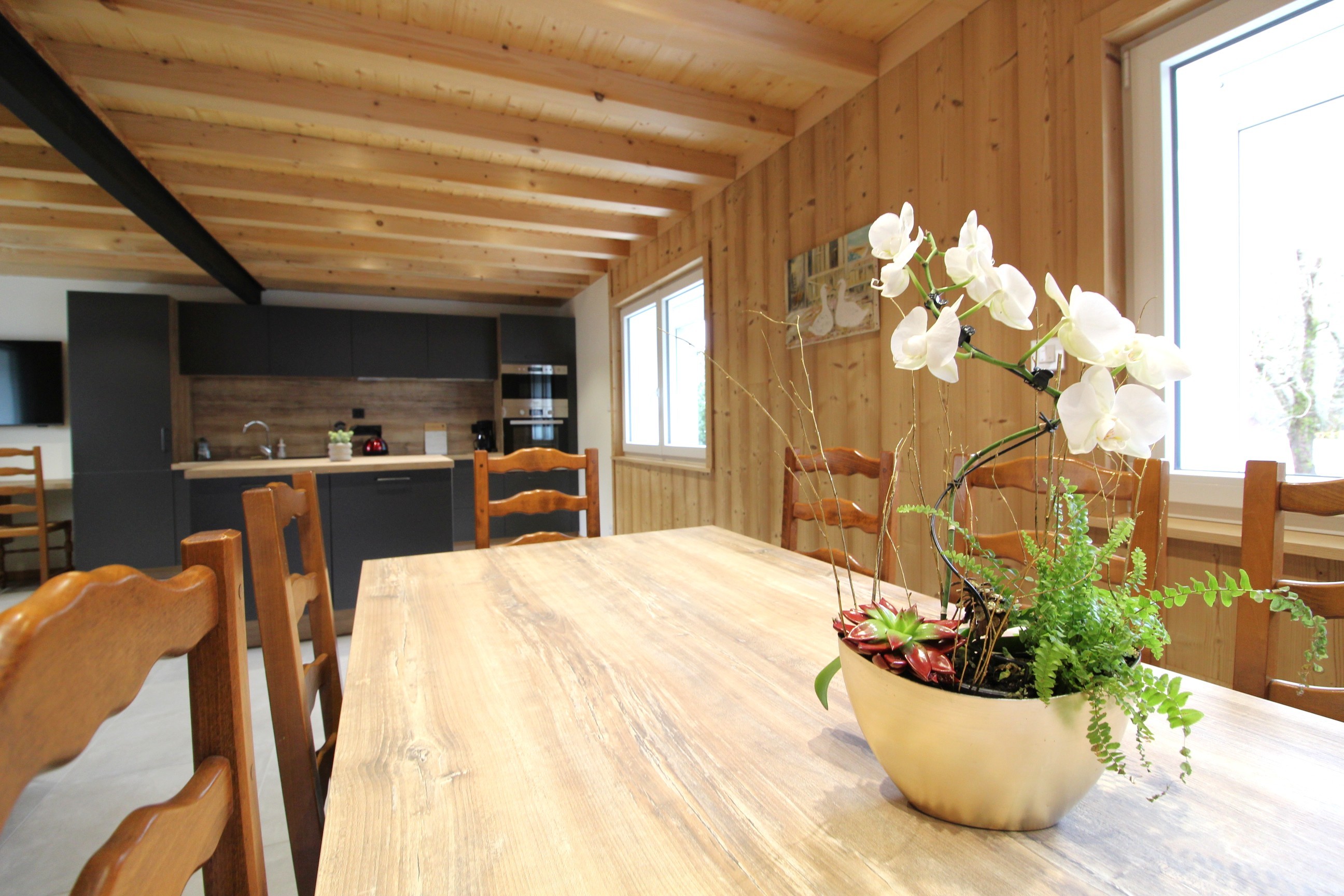 Séjour - Gîte Chez Marguerite au Ménil