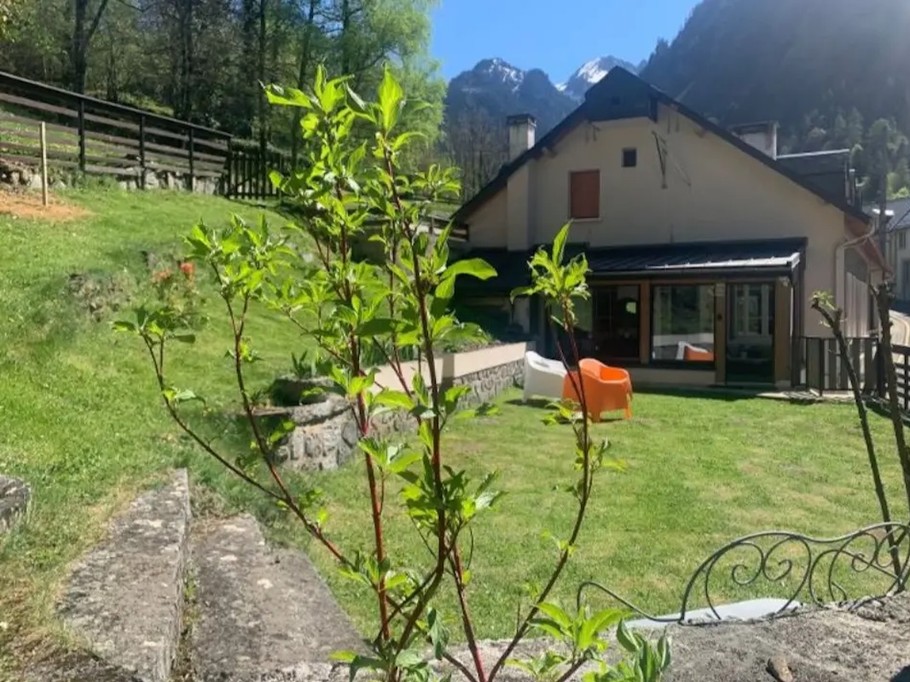 View of the private garden